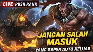 LIVE PUSH RANK LAGI! | Join Mabar! Gas di Deskripsi | MOBILE LEGENDS