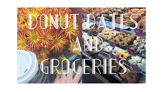 Donut Date & Grocery Haul | Tiffany & Cody