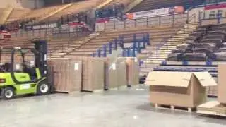 Motorpoint Arena Sheffield seat installation