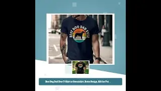 Best Dog Dad Ever T-Shirt or Sweatshirt, Retro Design, Gift for Pet Owners, Men's Clothing