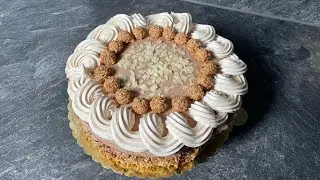 Unglaublich köstliche Giotto Torte! Mache diese tolle Giotto-Sahne-Torte🥰 Ihre Gäste werden staunen