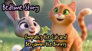 A Gentle Bedtime Tale: Empathy the Cat Helps a Sad Bunny