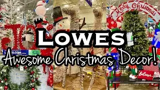 LOWES CHRISTMAS DECOR 2021 &bull; SHOP WITH ME