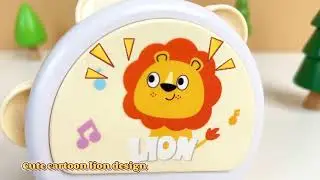 Hand Bell Drum Lion Toy Eco-ABS Music Enlightenment Instrument OEM