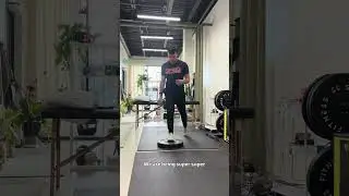 Front foot elevated split squats with hip shift