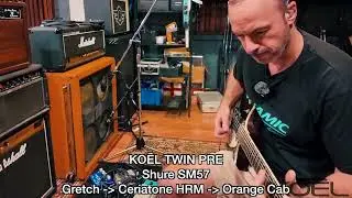 2 Preamps, 1 Slot - Koel Twin Pre Full Studio Test (Drums, Vocals, & Guitars)