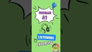 A1 German Listening Exercise I Numbers I German Learning A1 I Beginner German
