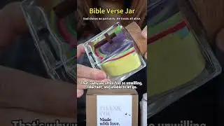 Biblical Verse Jar: A Journey of Emotional Comfort and Wisdom