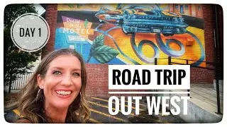 ROAD TRIP OUT WEST TRAVEL VLOG | DAY 1: Drive to Tulsa, OK | The Warren's Go West!