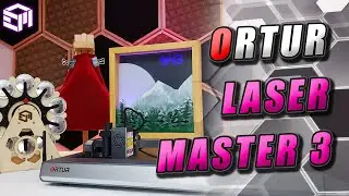 ORTUR Laser Master 3 - Engraving Polyester, Coffee Pod Roulette, Shadow Box Clock and Fume Extractor