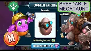 Breeding Quest: FOSSARIUS (Metro Megataunt Monster) (Monster Legends)