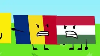 BFDI 11-1 but it's Countryflags