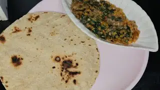 Masur ki daal methi ki bhaji 