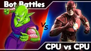 Piccolo VS The Flash - Mugen Char Jus Battles