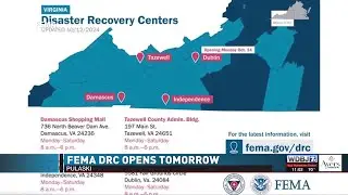 Disaster Recovery Centers Open in SWVA