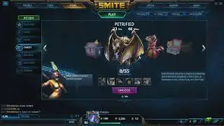 Smite Petrified chest opening 2017 | Best chest, collection of skins