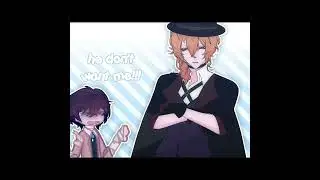 Dazai loves annoying Chuuya 😥! #skk #bsd #gacha