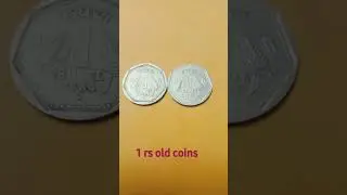 1 rs old coins #shortsfeed #viral #shortvideo #sh #coin #shorts #short #1rs #coins #indian #india