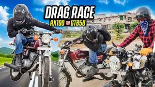 Kyaa RX-100 Ka Saamna Kr Paegi GT 650😅 Baki Legend Machines Toh Dono Hi Hain🔥