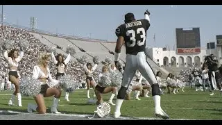 EDDIE ANDERSON & LONGEST INT RETURN FOR TD IN RAIDER HISTORY CO-STARRING RONNIE LOTT (DEC. 14, 1992)