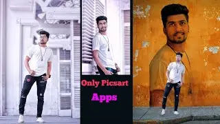 Picsart Own Wall Photo Editing Manipulate Tutorial Video