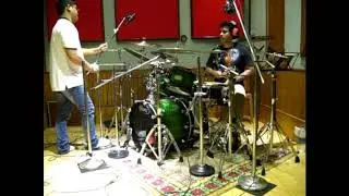 Live Recording at trio digital recording studio at mumbai