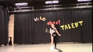 Emily Twirling in the LMES Wild About Talent Show 2015