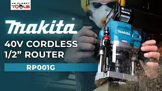 Makita Summer Releases: 40VMax Cordless Router XGT (RP001GZ)