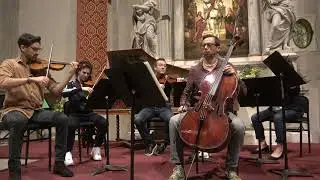 Interpreti Veneziani, Vivaldi cello concert  (RV 417 in G minor)  Davide Amadio   (rehearsal)