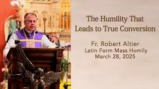 The Humility That Leads to True Conversion
