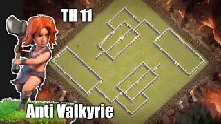 Copy link BASE CLASH OF CLANS TH 11 Anti Valkyrie Anti 2 star⭐