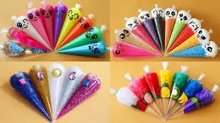 Making Slime with Piping Bags! Most Satisfying Slime Video★ASMR★#ASMR #PipingBags #539