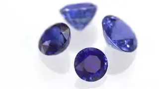 Blue Sapphire Round Cut Comparison - AfricaGems