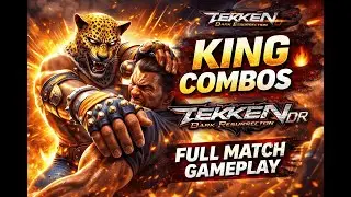 Tekken Dark Resurrection King Gameplay 🔥 Best King Combos  Full Match Gameplay (HD)