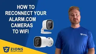 Как повторно подключить камеры Alarm.com к Wi-Fi, если они перестали работать