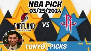 Portland Trail blazers vs. Houston Rockets 3/25/2024 FREE NBA Picks and Predictions on NBA Betting