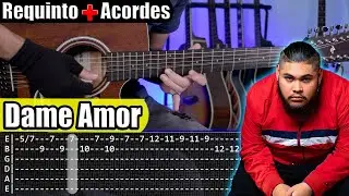 Dame Amor - Officialalex425 - Requinto + Acordes | TABS | Tutorial Guitarra