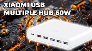 Зарядная станция Xiaomi Mi USB Multiple Hub 60W