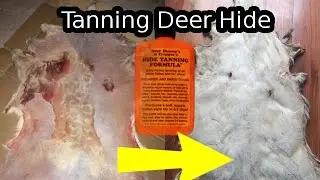Deer Hide Tanning with Deer Hunter's & Trapper's Hide Tanning Formula