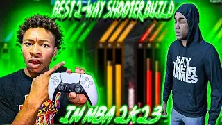 THE BEST 2-WAY SHOOTER POINT GUARD BUILD IN NBA 2K23! (ATTRIBUTES, BADGES, AND REC GAMEPLAY)