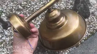 Italian Made Brass Wall Light | Lighting Collective