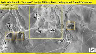 Syria, Albukamal &ndash; &ldquo;Imam Ali&rdquo; Iranian Military Base: Tunnel Excavation