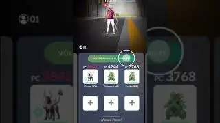 Pok&eacute;mon GO Mega Banette Shadow Claw/Thunder Solo Raid, Cloudy Weather (Lv. 40 Mega Houndoom Only)