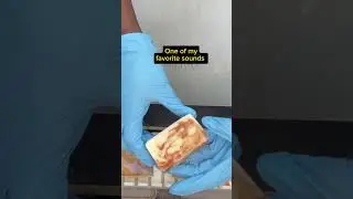 Soap cutting is so satisfying. What do you think? #soap #handmadesoap #satisfying #asmrsoap