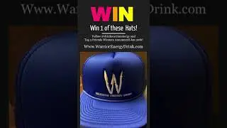 Enter to win now! Follow @drinkwarriorenergy on #instagram tag 3 friends and you&rsquo;re Entered to Win!