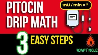 The OB Med Math Question That Stumps Nurses (Pitocin Drip)