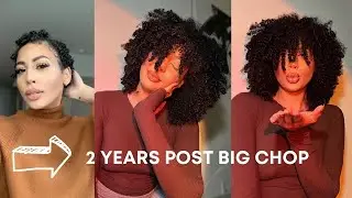 2 YEAR BIG CHOP UPDATE  *I WAS BALD HERE'S HOW I GREW MY HAIR BACK FAST*
