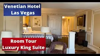 The Venetian Hotel Las Vegas - Room Tour - Luxury King Suite