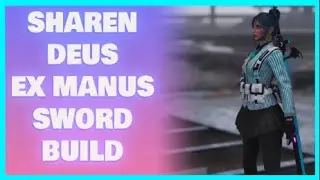 Сборка меча Sharen Deus Ex Manus | Первый потомок