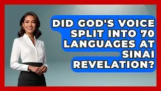 Did God's Voice Split Into 70 Languages At Sinai Revelation? - Explaining The Torah